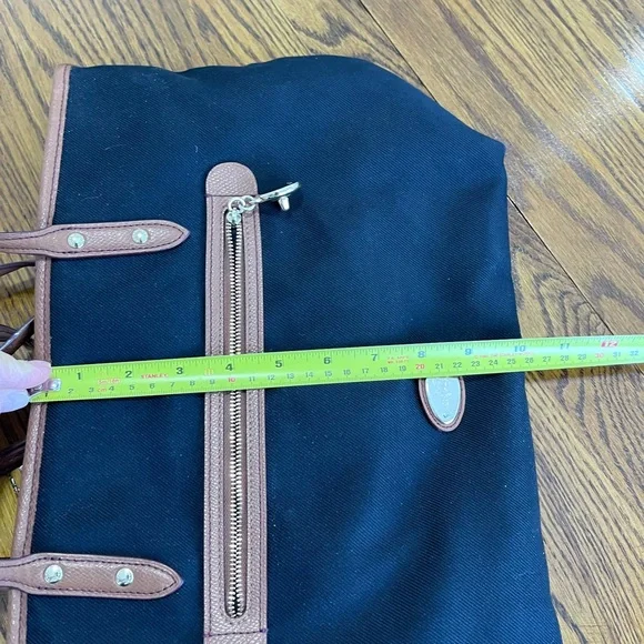 COACH F37237 SAWYER TOTE BLACK SHOULDER PURSE - Picture 10 of 11